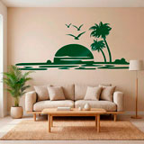 Wall Stickers: Sunset in paradise 9