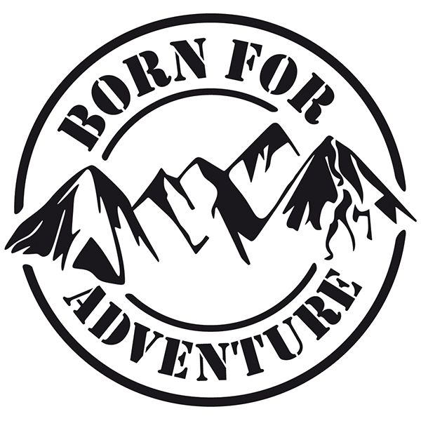 Wall Stickers: Born for Adventure