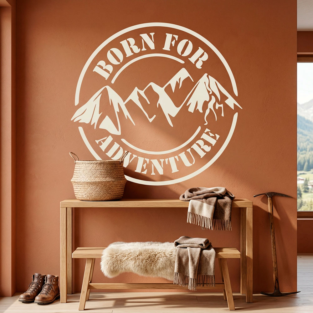Wall Stickers: Born for Adventure