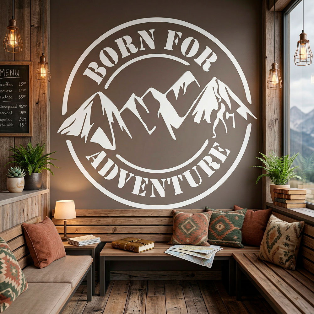 Wall Stickers: Born for Adventure