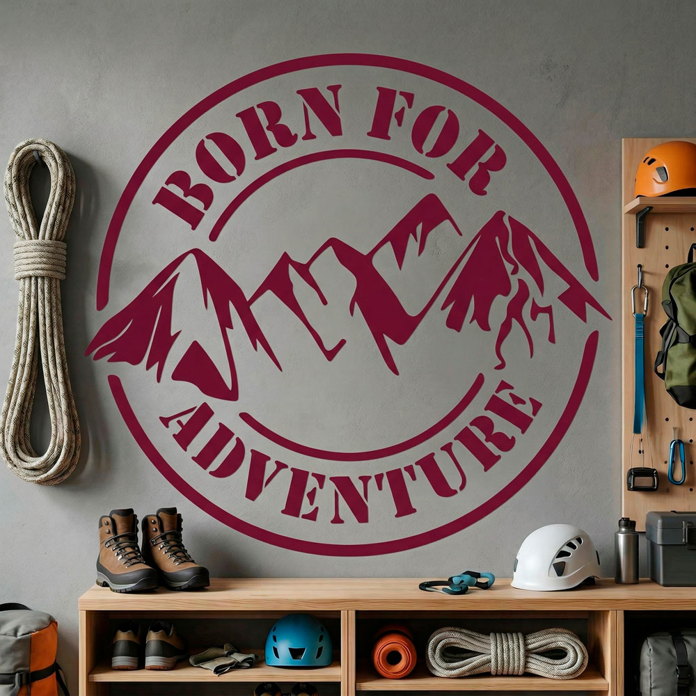 Wall Stickers: Born for Adventure