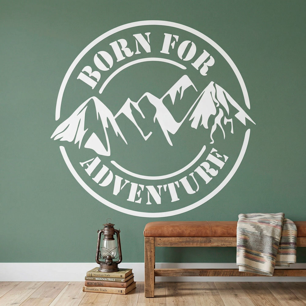 Wall Stickers: Born for Adventure