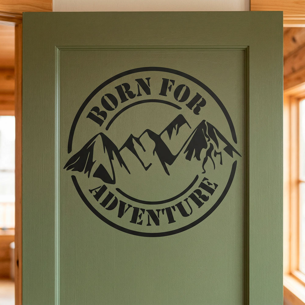 Wall Stickers: Born for Adventure