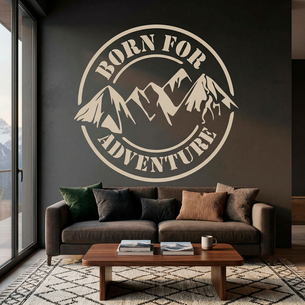 Wall Stickers: Born for Adventure
