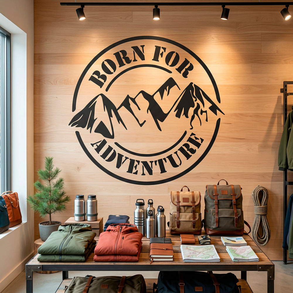 Wall Stickers: Born for Adventure