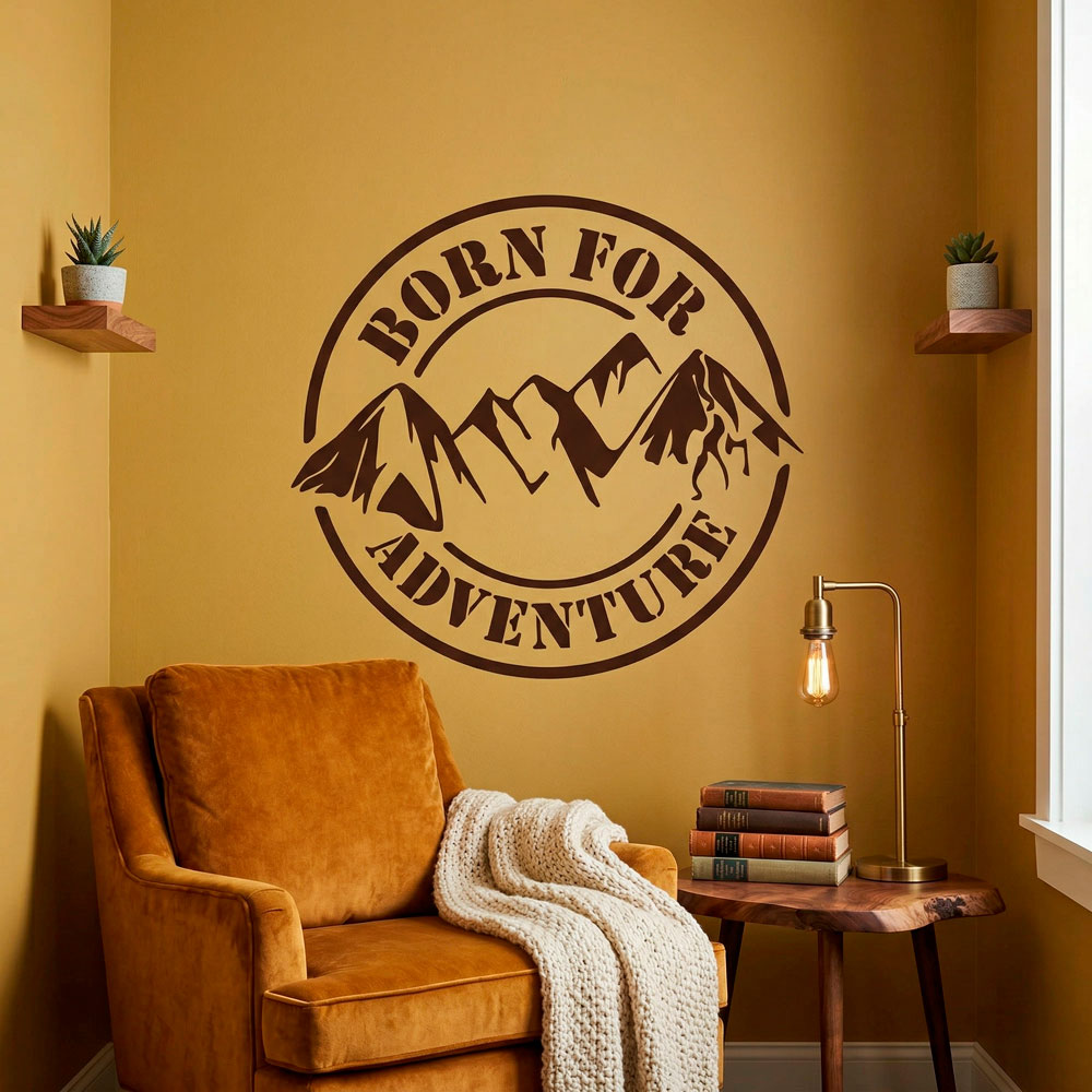 Wall Stickers: Born for Adventure