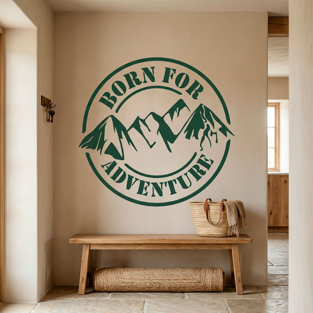 Wall Stickers: Born for Adventure