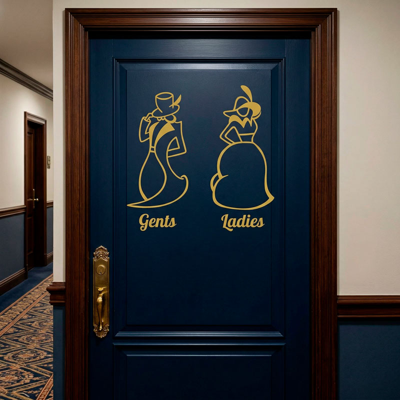 Icons WC vintage 2