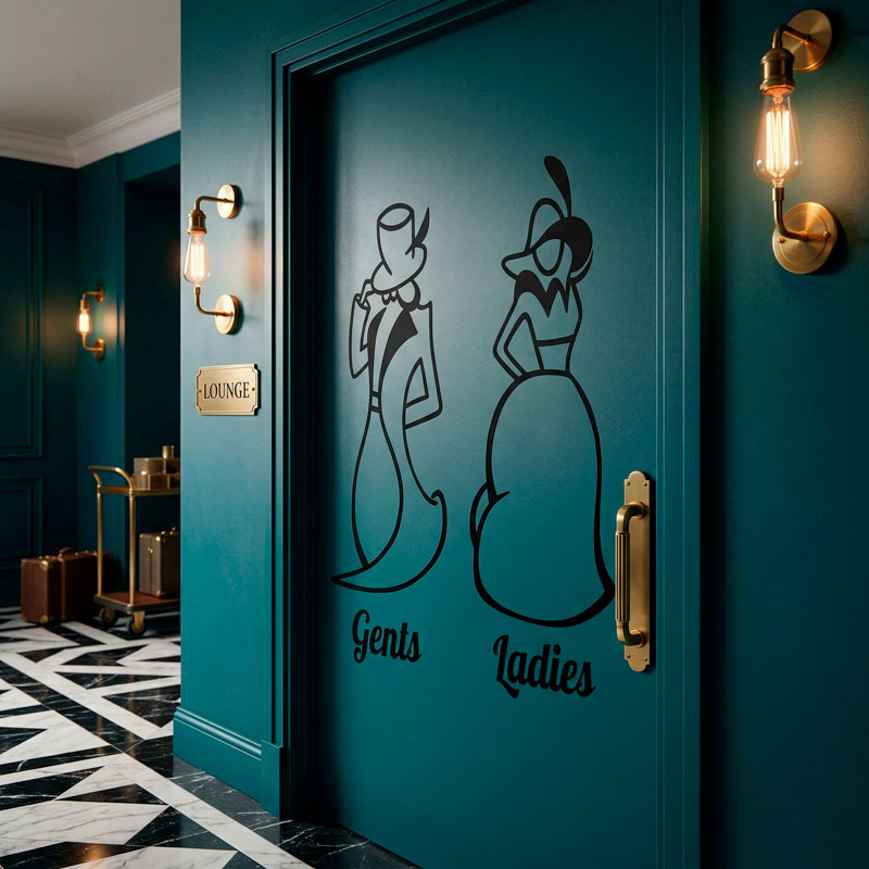 Icons WC vintage 3