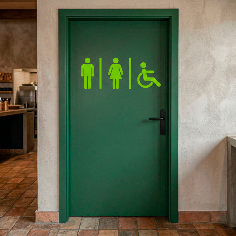 Sanitary WC icons 8/9