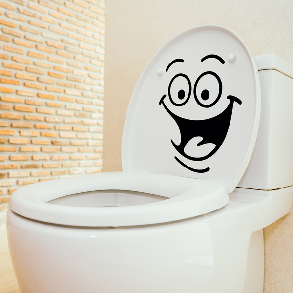Wall Stickers: Laughter WC