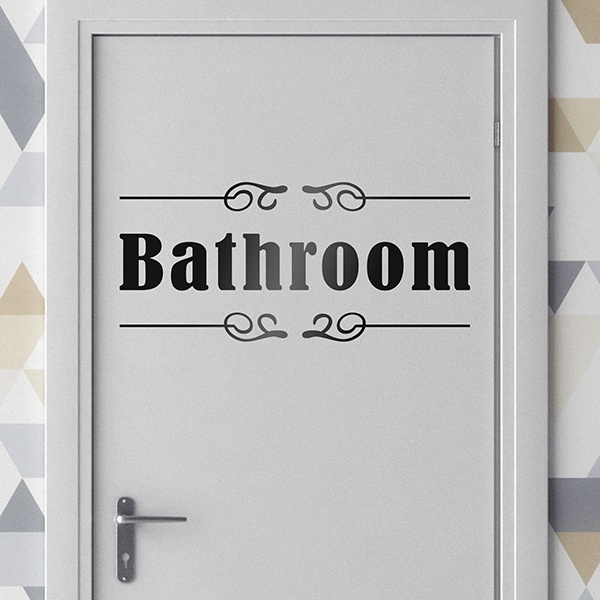 Wall Stickers: Signaling - Bathroom