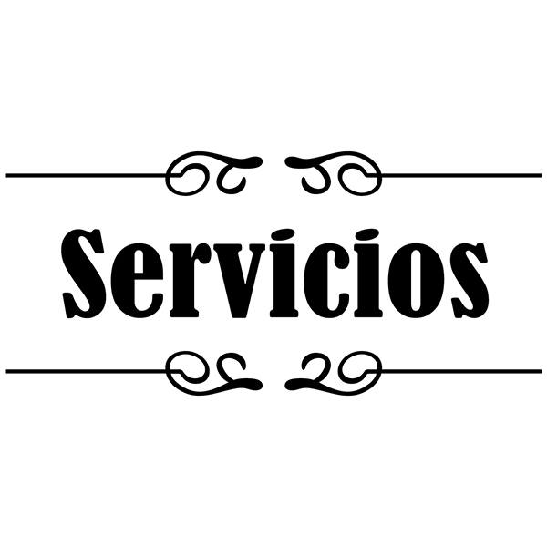 Wall Stickers: Signaling - Servicios