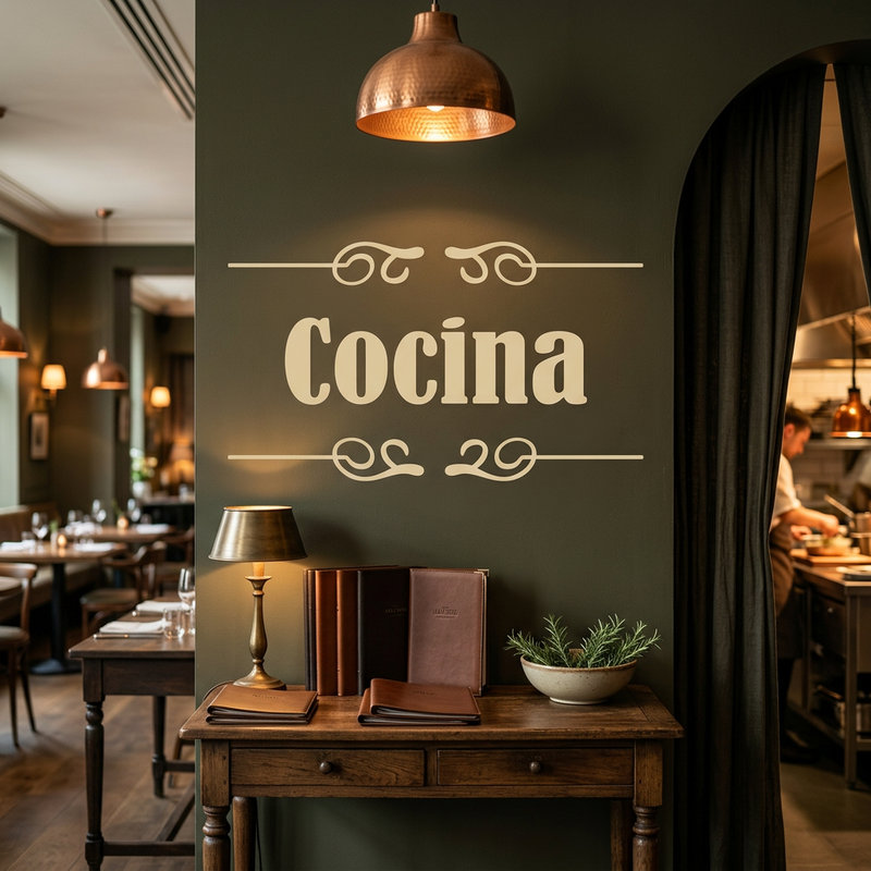 Wall Stickers: Signaling - Cocina