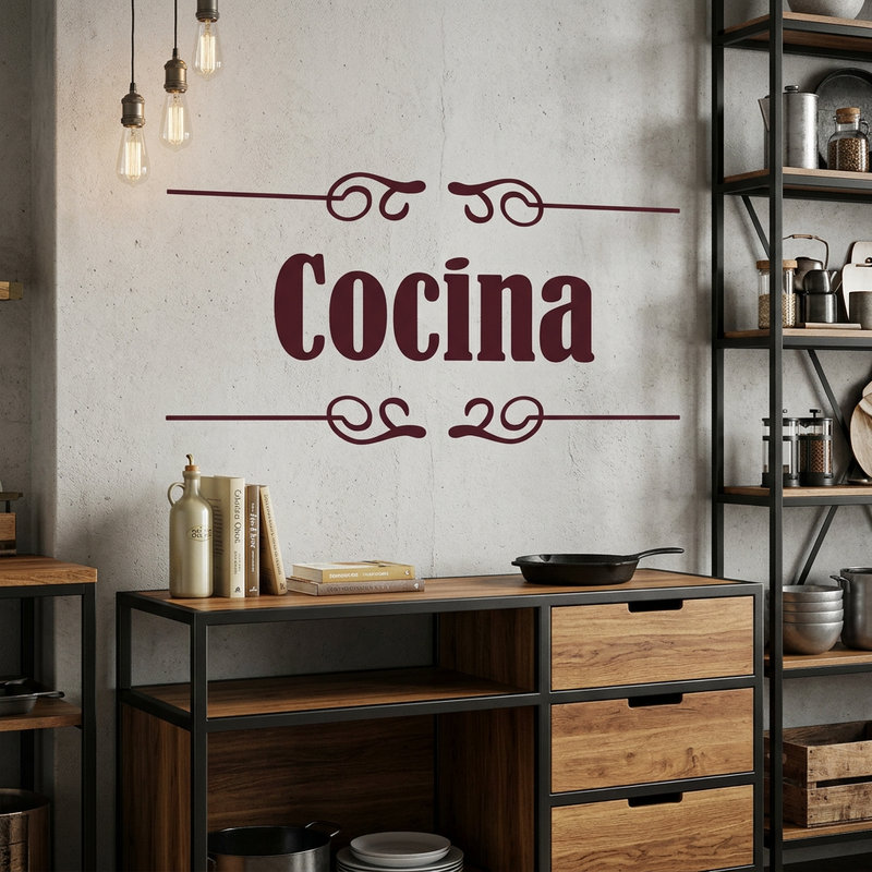 Wall Stickers: Signaling - Cocina