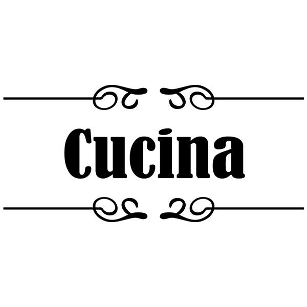 Wall Stickers: Signaling - Cucina