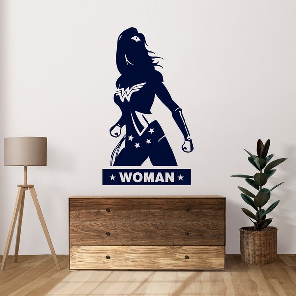 Wall Stickers: WC WonderWoman