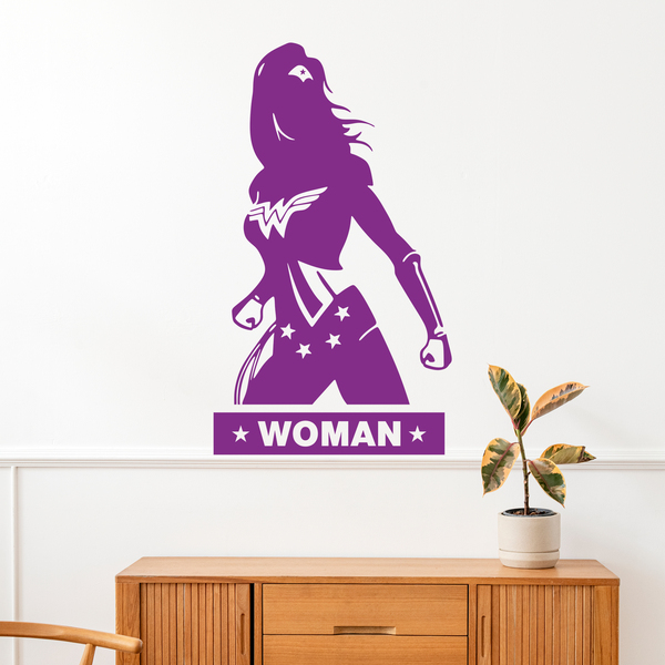 Wall Stickers: WC WonderWoman