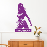 Wall Stickers: WC WonderWoman 3