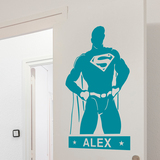 Stickers for Kids: SuperMan personalized 3