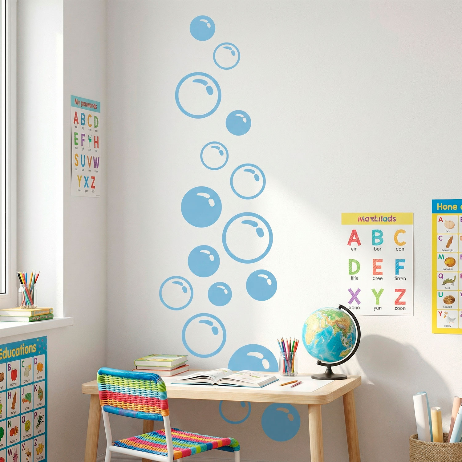 Wall Stickers: Soap bubbles