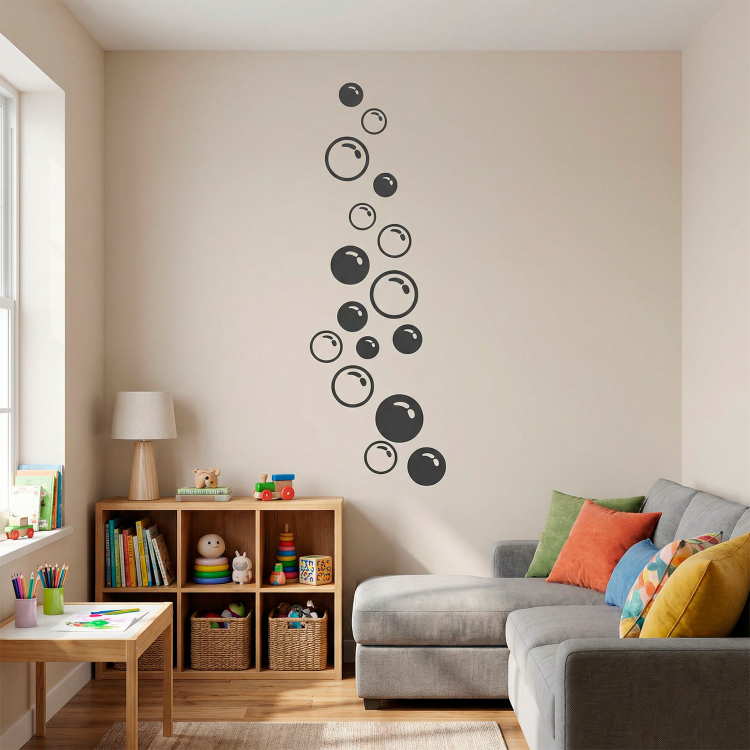 Wall Stickers: Soap bubbles