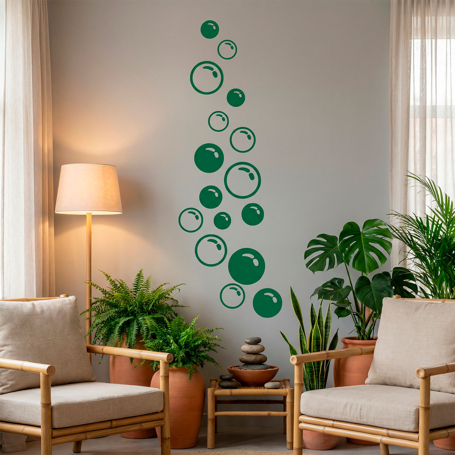 Wall Stickers: Soap bubbles