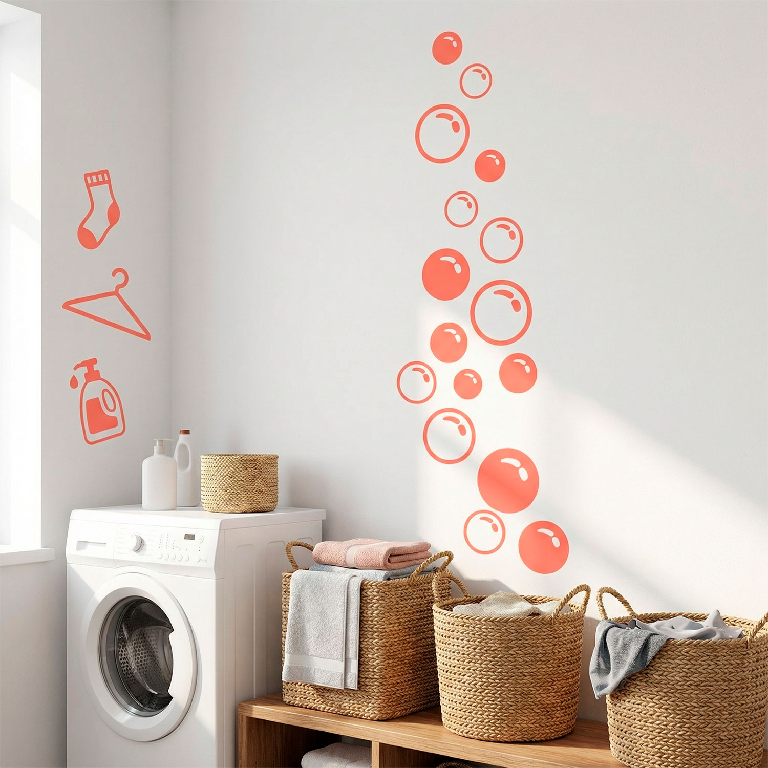 Wall Stickers: Soap bubbles