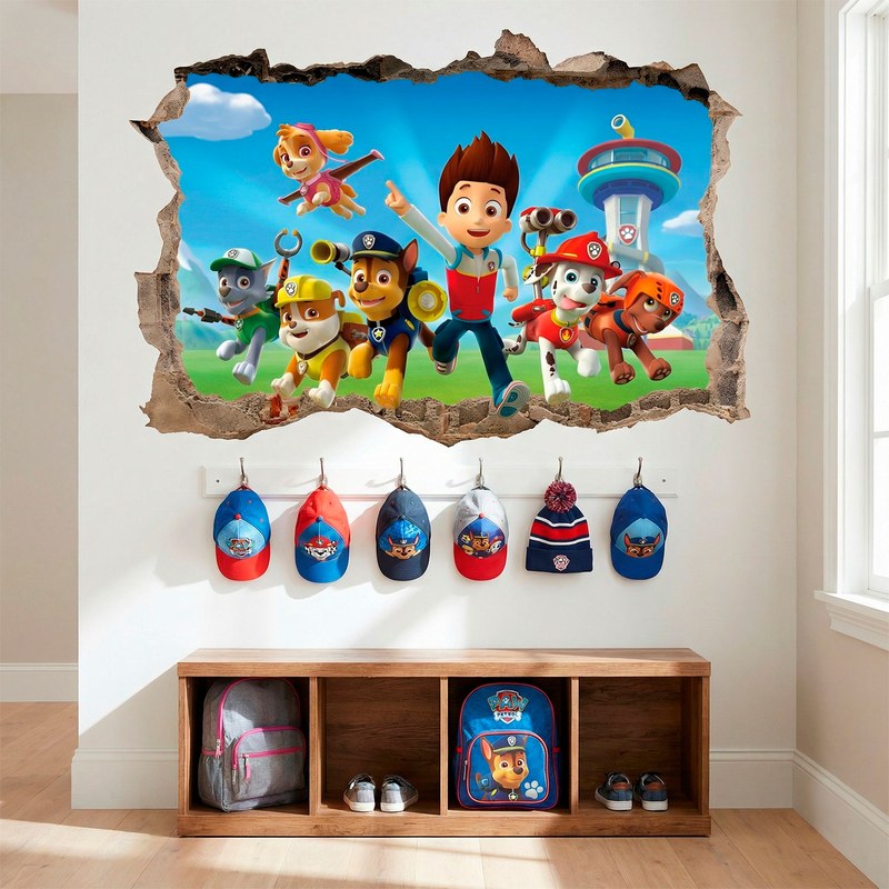 Paw Patrol Hole in the Wall Sticker 13