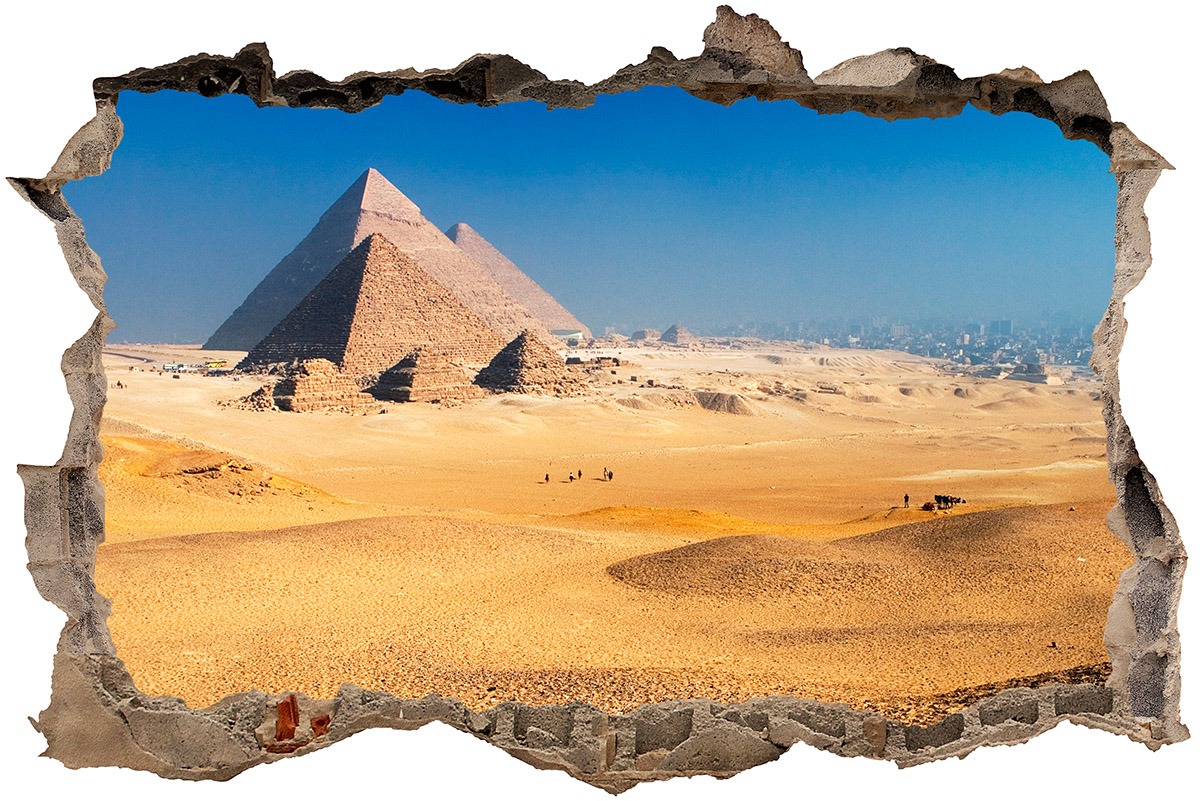 Wall Stickers: Hole Pyramids of Giza