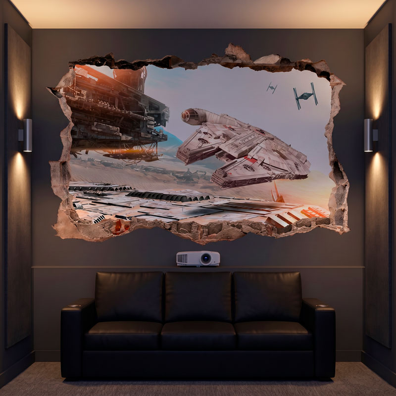 Hole Millennium Falcon 7/9