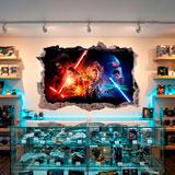 Wall Stickers: Hole The Force Awakens Star Wars 15