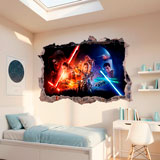 Wall Stickers: Hole The Force Awakens Star Wars 16