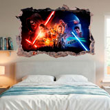 Wall Stickers: Hole The Force Awakens Star Wars 21