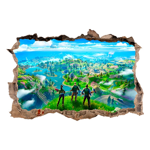 Wall Stickers: Fortnite prepared