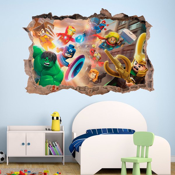Wall Stickers: Lego, to the attack