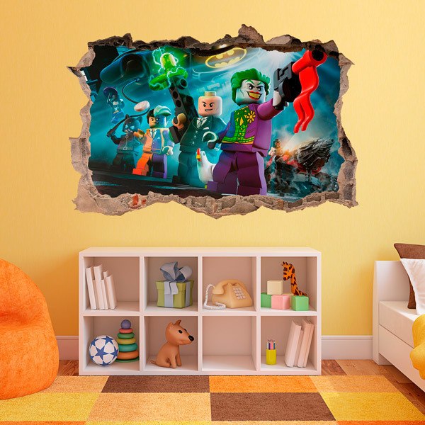 Lego city wall stickers hot sale