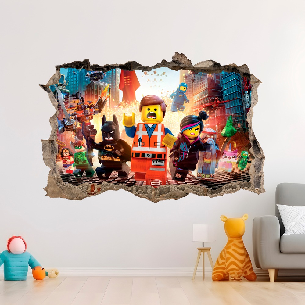 Sticker Muraux Gamer 3D,Autocollant mural de Gamer,3D Sticker