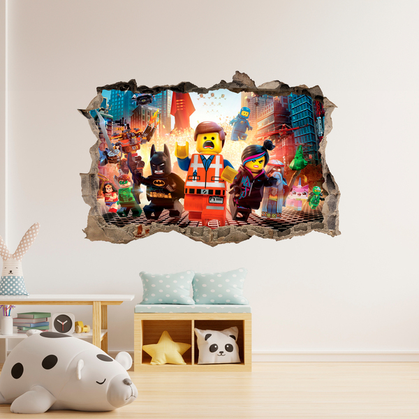 Wall Stickers: Lego, characters in the city