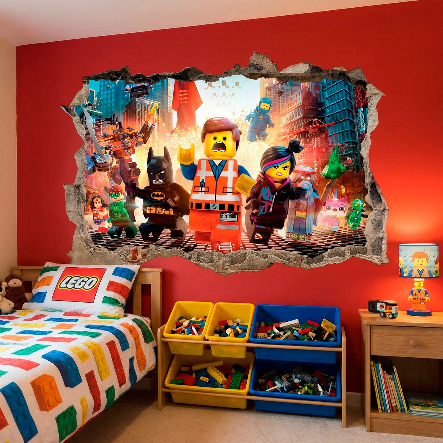 Wall Stickers: Lego, characters in the city