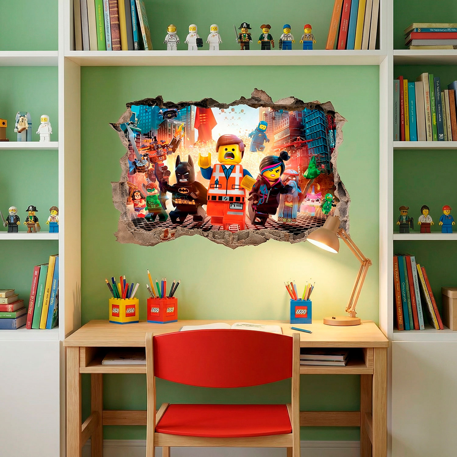 Wall Stickers: Lego, characters in the city