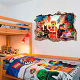 Wall Stickers: Lego, characters in the city 15