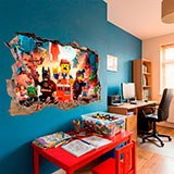 Wall Stickers: Lego, characters in the city 16