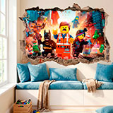 Wall Stickers: Lego, characters in the city 17