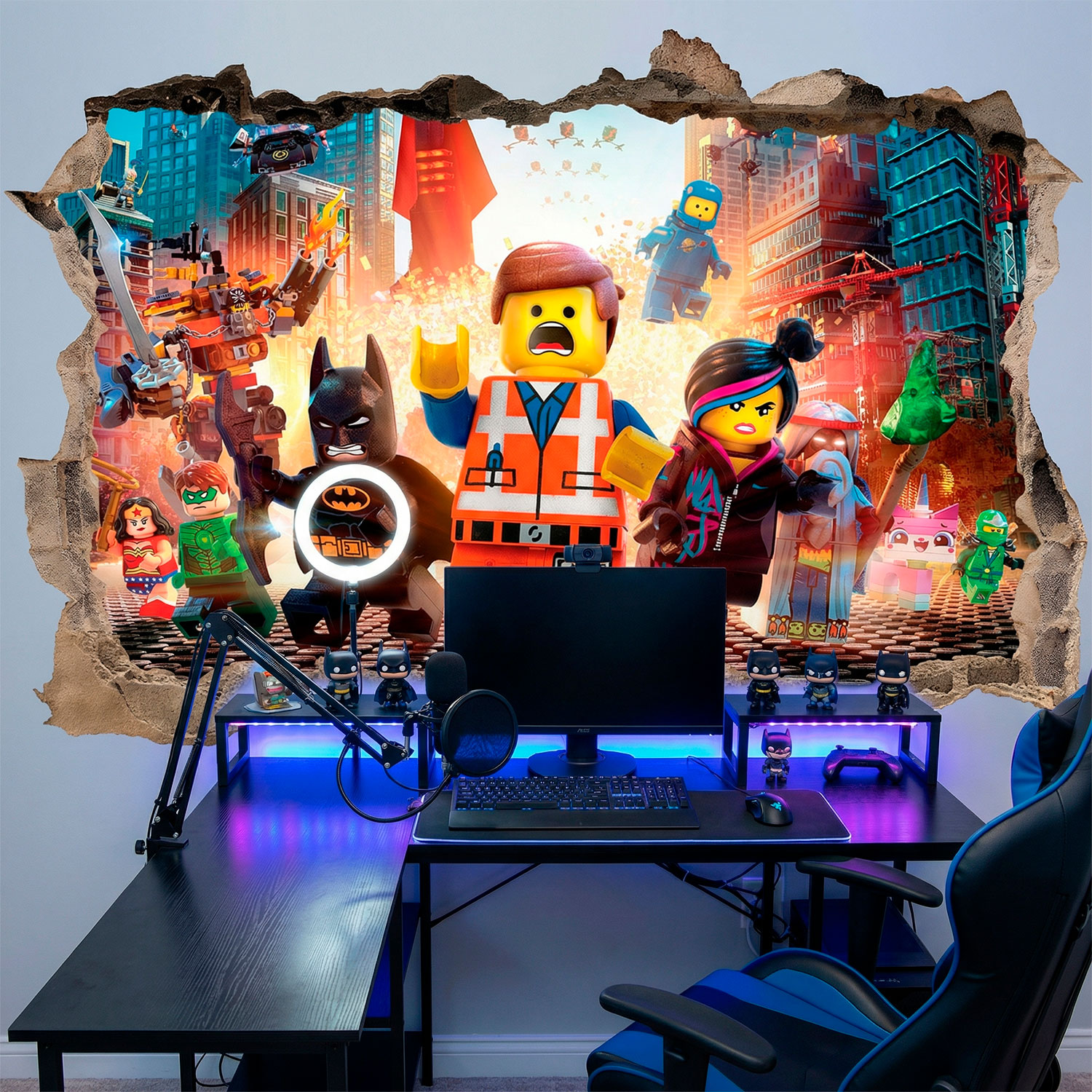 Wall Stickers: Lego, characters in the city