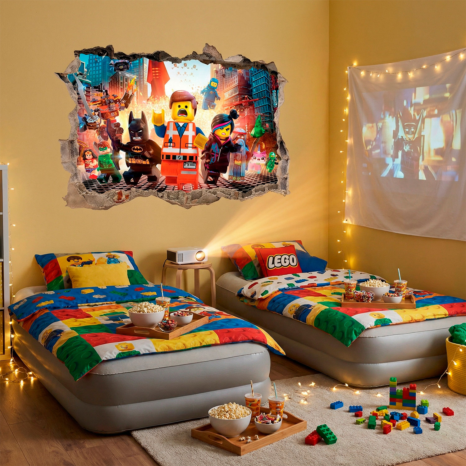 Wall Stickers: Lego, characters in the city