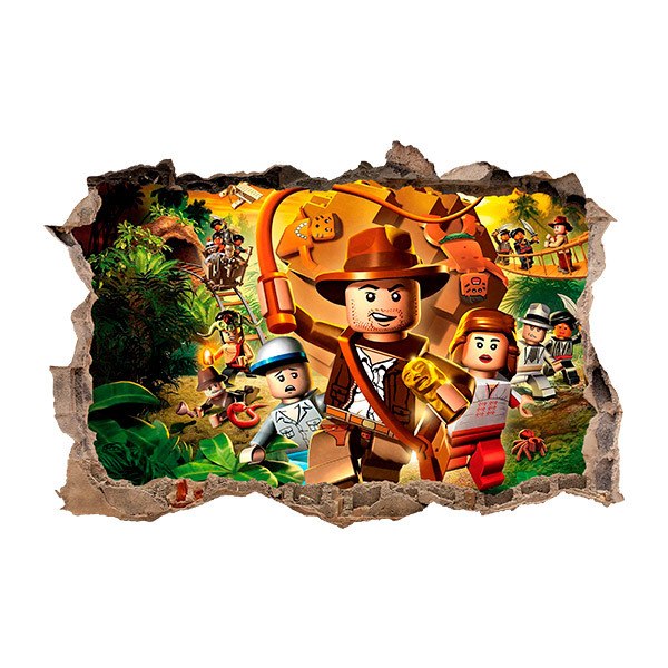 Wall Stickers: Lego, adventures of Indiana Jones