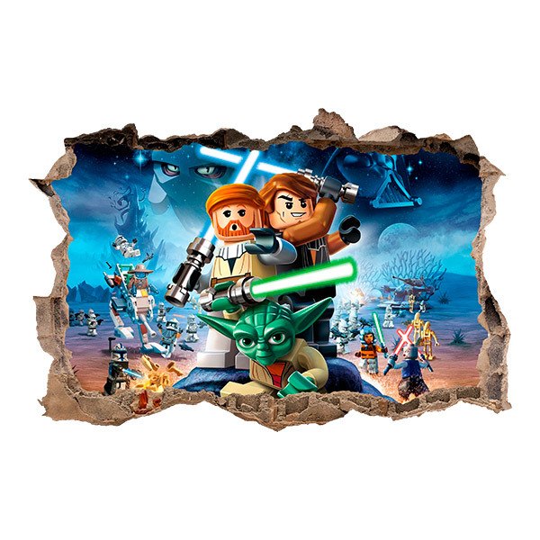 Wall Stickers: Lego, Star wars characters