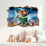 Wall Stickers: Lego, Star wars characters 4