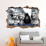 Wall Stickers: Lego, Star Wars Darth Vader 3